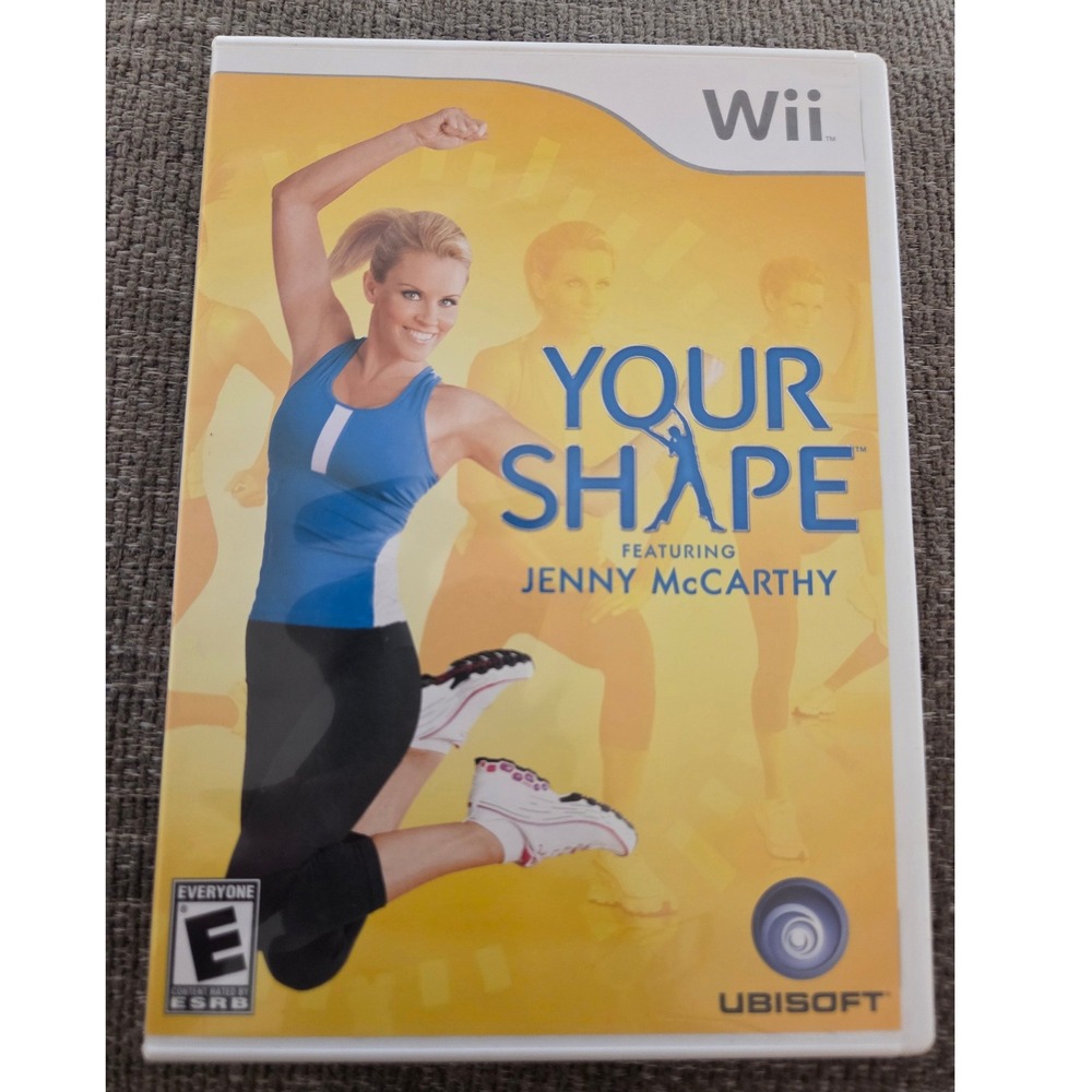 Your Shape Featuring Jenny McCarthy Nintendo Wii Game with Manual RVL-RYRE